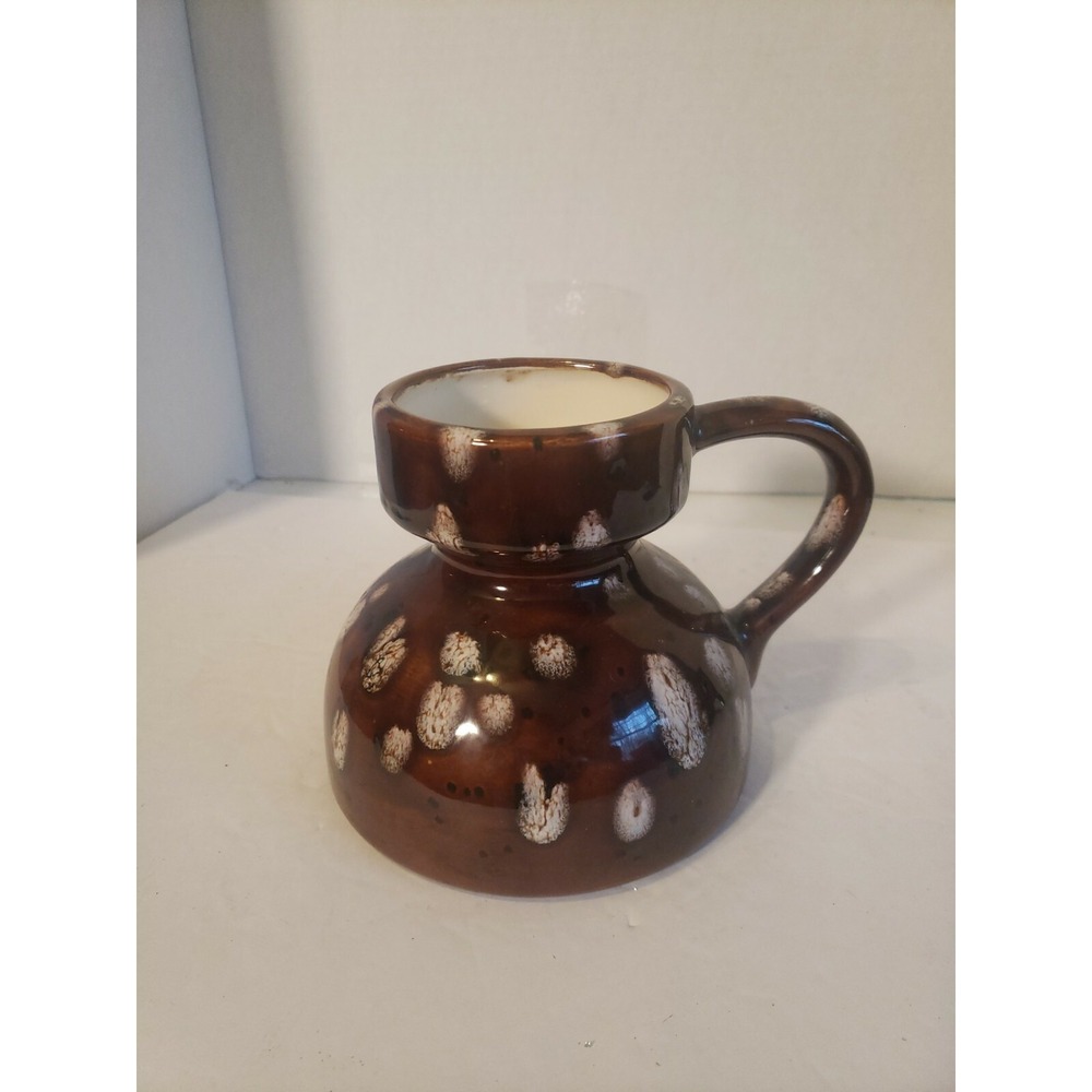 Handmade Ceramic Pot Single handle Glazed Nice